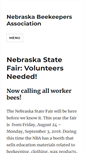 Mobile Screenshot of nebraskabeekeepers.org